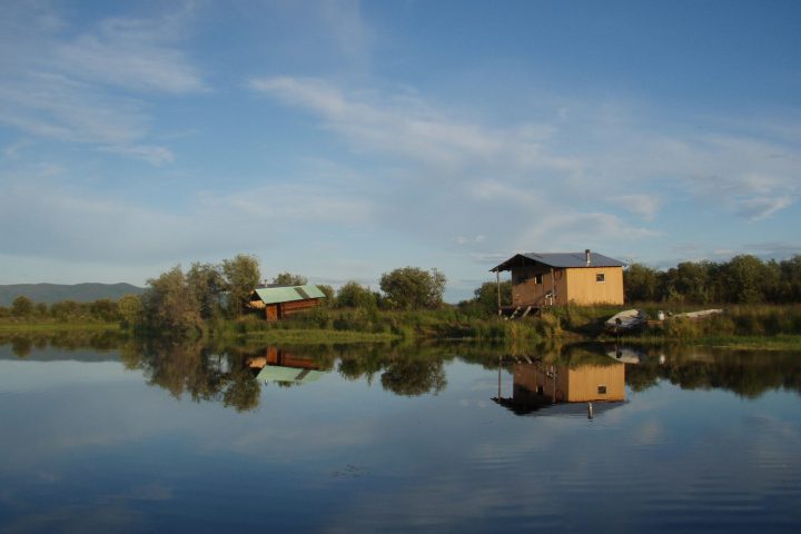 a bridge over a body of water